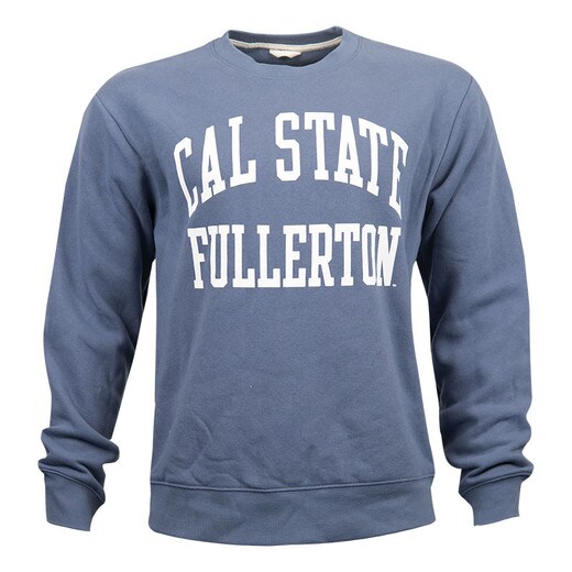 Cal State Fullerton Essential Fleece Crew - Blue